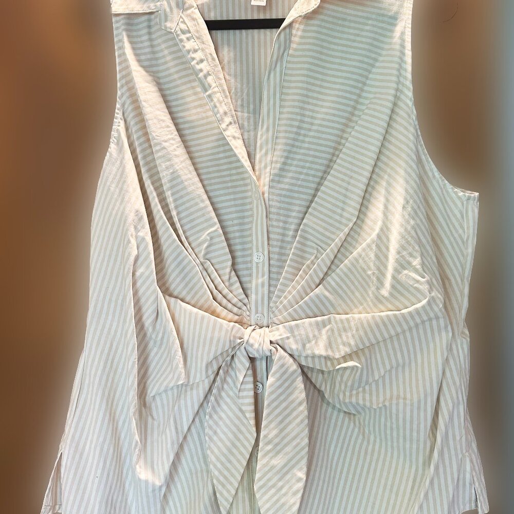 Nine West Tank Top collared blouse 👚 NWOT Size XXL
